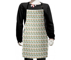 Dwarf with Presents and Candy Kids Apron