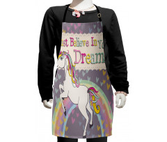 Believe in Your Dreams Kids Apron