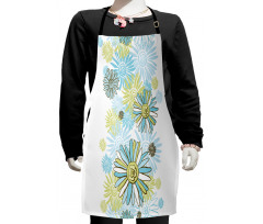 Chamomiles Wild Flower Kids Apron