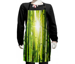 Sun Beams in Wild Jungle Kids Apron