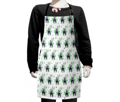 Wild Bamboos Zoo Nature Kids Apron