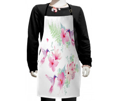 Flowers Wild Nature Kids Apron