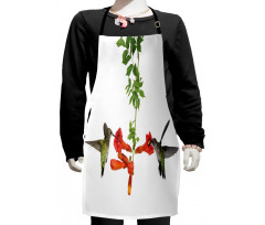 Hummingbird Nectar Sip Kids Apron