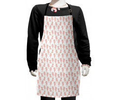 Pigs and Polka Dots Kids Apron