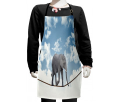 Classic Elephant Balance Kids Apron