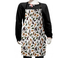 Wild Enormous Museum Kids Apron