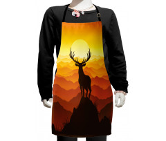 Wildlife Sunset Hill Kids Apron