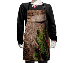 Evergreen Branch Deer Kids Apron