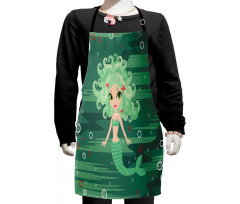 Starfish Sea Cartoon Kids Apron