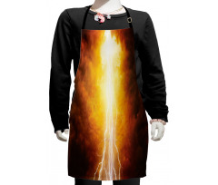 Vivid Apocalyptic Day Kids Apron