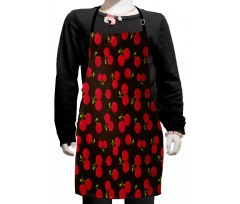 Repeating Summer Fruit Kids Apron