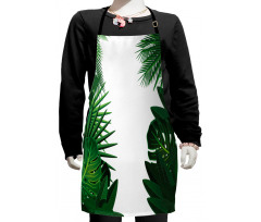 Tropical Exotic Palms Kids Apron