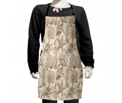 Exotic Marine Animals Kids Apron