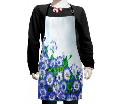 Wildflowers in Grass Kids Apron