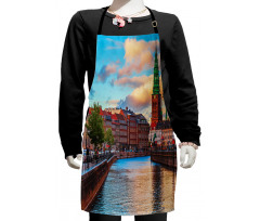 Sunset of Copenhagen Kids Apron