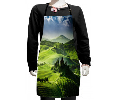 Sunrise in the Valley Kids Apron