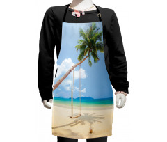 Coconut Palms Island Kids Apron