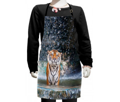 Exotic Wildlife Nature Kids Apron