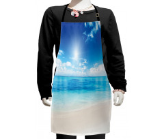 Caribbean Summer Sea Kids Apron