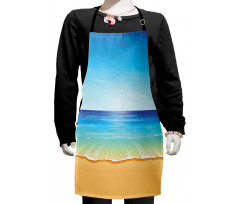 Exotic Hot Sunny Nature Kids Apron