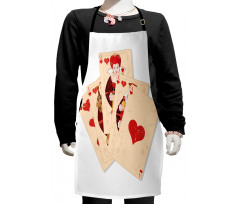 Gambler Queen Kids Apron