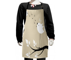 2 Birds on a Branch Kids Apron