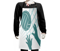 Close Up Hands and Ball Kids Apron