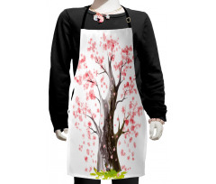 Blooming Sakura Kids Apron