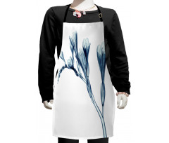 Abstract Modern Floral Kids Apron