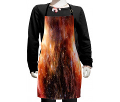 Gas Cloud in Deep Space Kids Apron