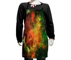 Cosmos Space Planet Kids Apron