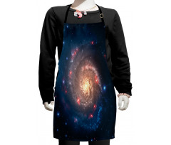 Black Hole Cosmos Space Kids Apron