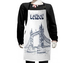 Europe Big Ben Landmark Kids Apron