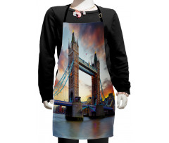 Historical Tower Bridge Kids Apron