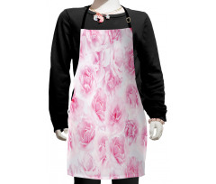 Floral Garden Victorian Kids Apron