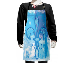 France Fleur de Lis Kids Apron