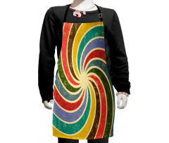 Nostalgic Spiral Kids Apron