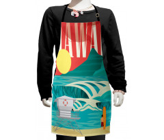 Hawaii Holiday Coast Kids Apron