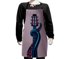 Guitar Music Kids Apron