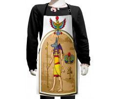 Anubis Ancient Myth Kids Apron