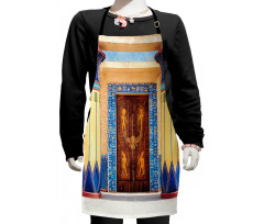 Egypt Building Kids Apron