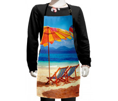 Sea of Thailand Beach Kids Apron