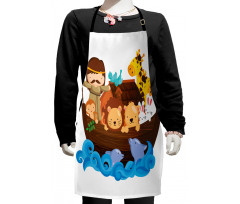 Animals in Nature Kids Apron