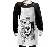 Medieval Knight Kids Apron