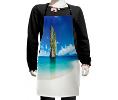 Exotic Coastline Kids Apron