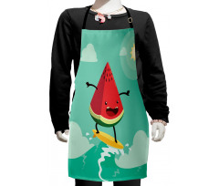 Watermelon on the Waves Kids Apron