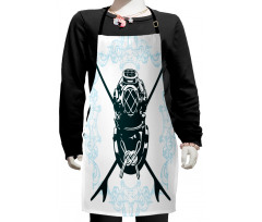 Odd Myst Surf Sign Kids Apron