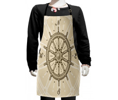 Steering Wheel Travel Kids Apron