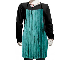 Antique Timber Texture Kids Apron