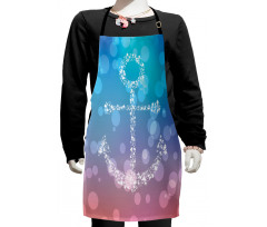 Abstract Blurry Landscape Kids Apron